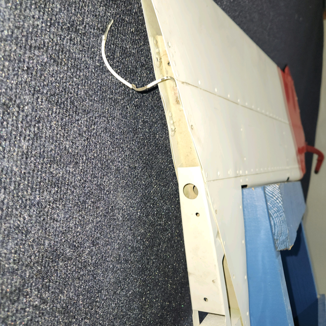 Used aircraft parts for sale, 0431004-3 cessna 150G Rudder Assembly "no Tip"