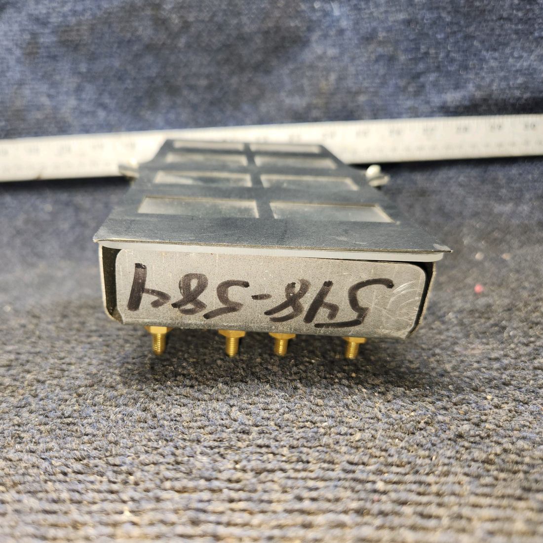 Used aircraft parts for sale, 39569-003 Rochester Gauges Piper PA34-220T Intrument Gauge Cluster (12V)