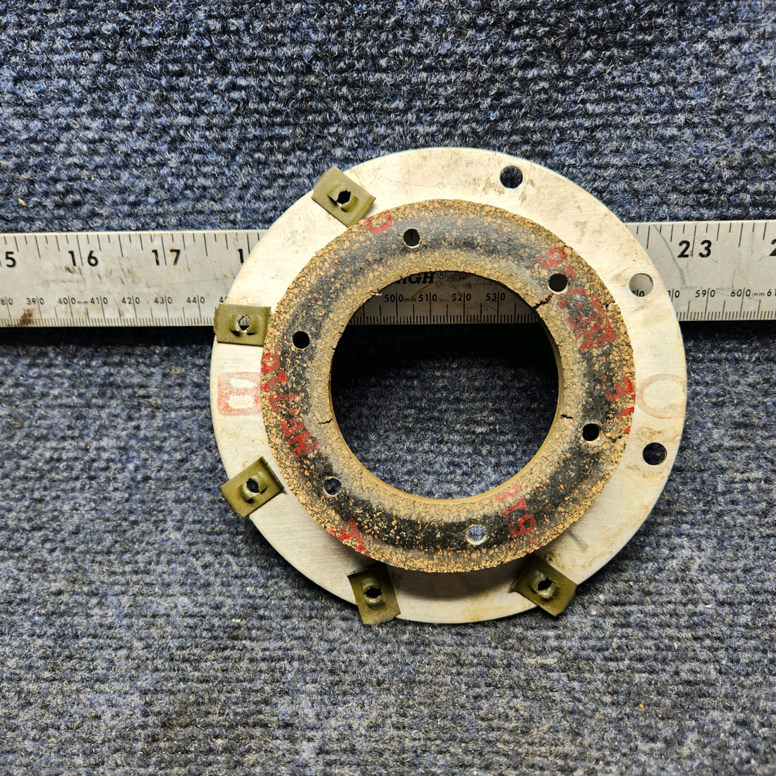Used aircraft parts for sale, 0523529-1 CESSNA 172K FUEL TANK ADAPTER ASSEMBLY
