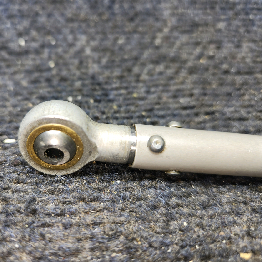 Used aircraft parts for sale, 35-524066-2 BEECHCRAFT F35 Rudder Pedal Push Rod Tube Assembly