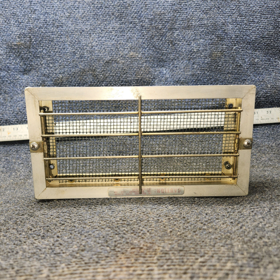 Used aircraft parts for sale, BA-7210 Bracket Aero Beechcraft 35-33 Engine Filter Assembly