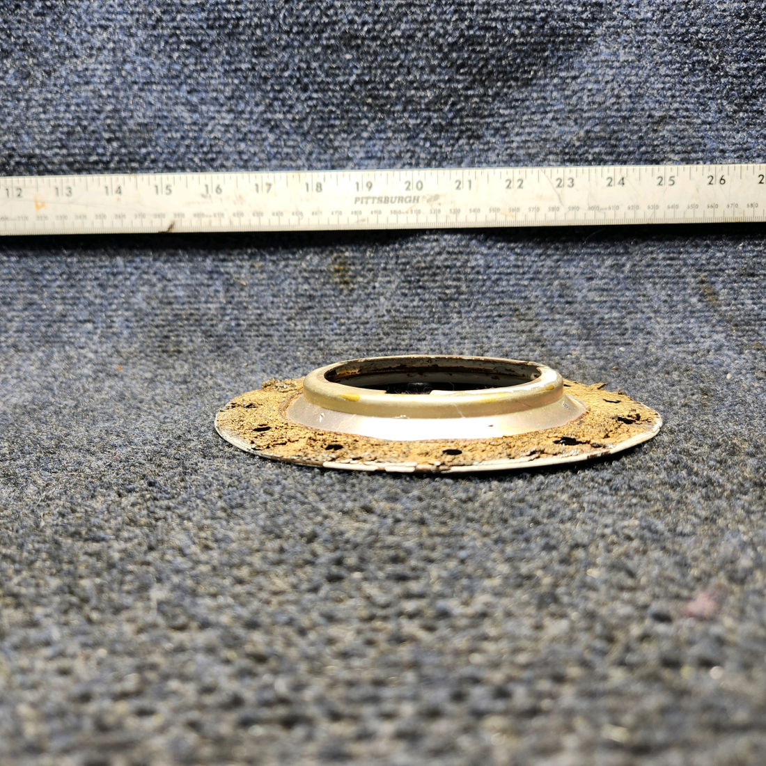 Used aircraft parts for sale, 169-380024-3 Beechcraft A23A Musketeer Custom III FUEL CAP ADAPTER