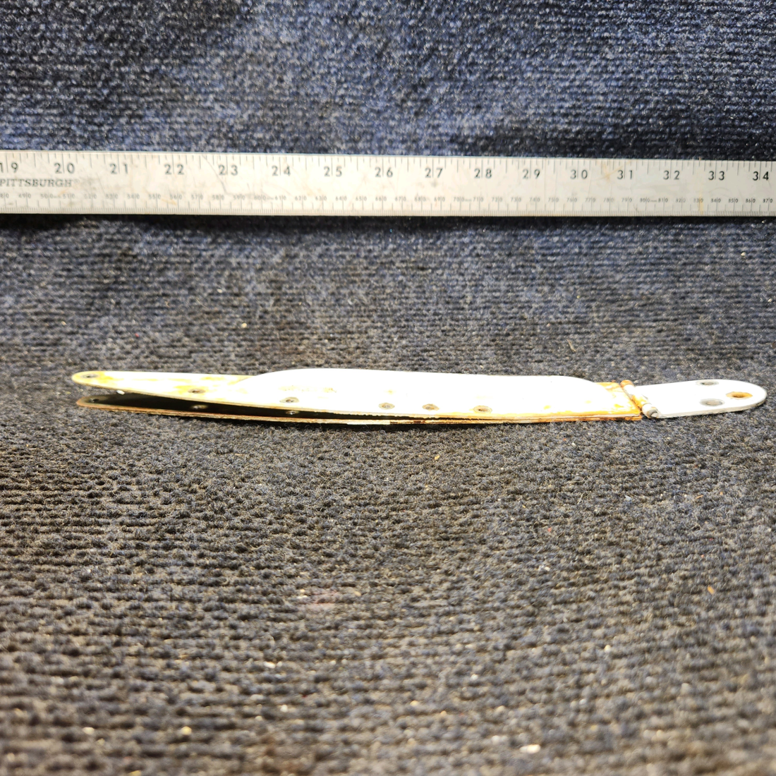 Used aircraft parts for sale, 0511237-1, 0511238-1 Cessna 172F Upper Cabin Door Forward & Aft Hinge - LH