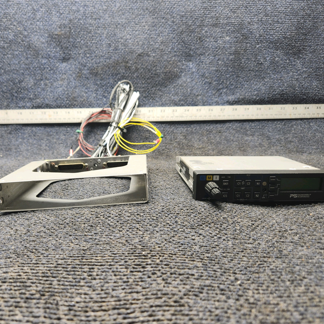 Used aircraft parts for sale, 050-450-0100 PS Engineering PMA-450 PIPER PA-24-250 Audio Selector Panel Radio Assembly