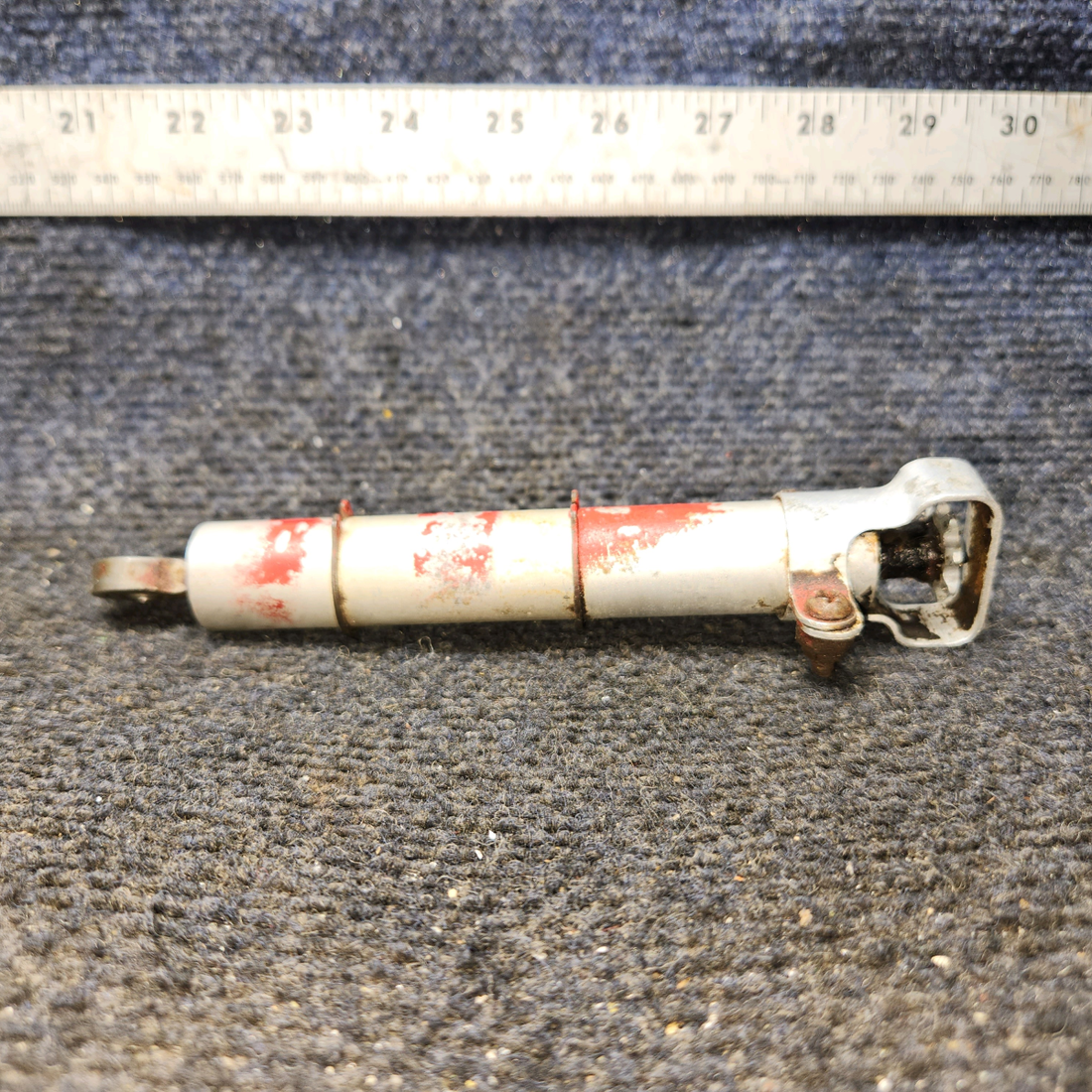 Used aircraft parts for sale, 0310293-2 Cessna C175 Elevator Tab Actuator Assembly