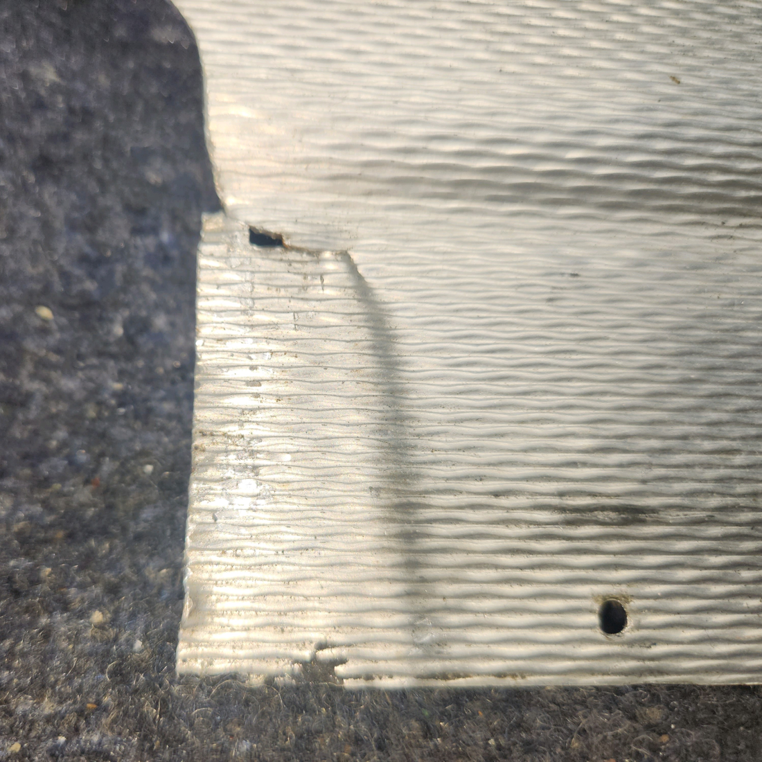 Used aircraft parts for sale, 76129-006 Piper PA28-161 Cabin Heat Duct Rear Assy - LH