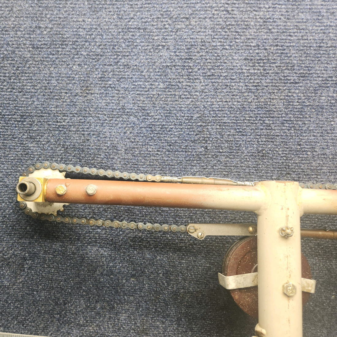 Used aircraft parts for sale, 169-524060-3 Beechcraft A24R Control Column Assembly