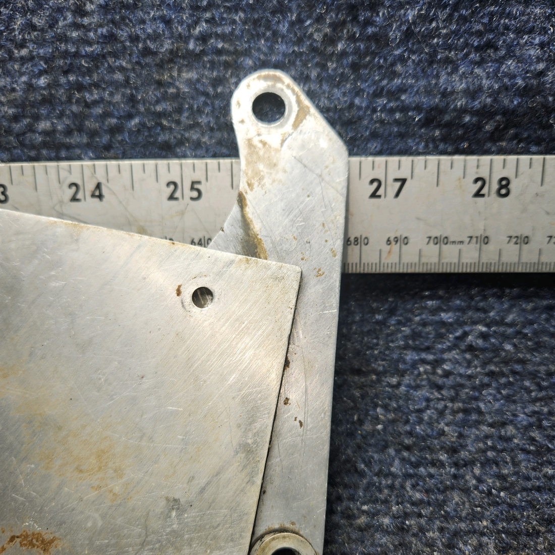 Used aircraft parts for sale, 95-550002-19 BEECHCRAFT 95-55B Iris Heater Control Bellcrank w/ Switch