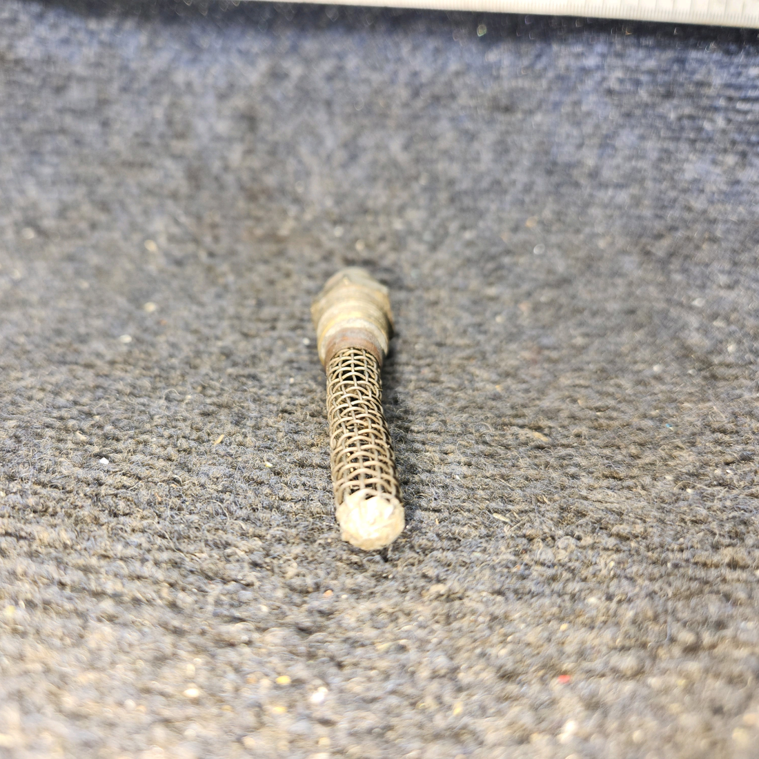 Used aircraft parts for sale, 0422130 Cessna 172 Fuel Tank Strainer (Finger Screen)