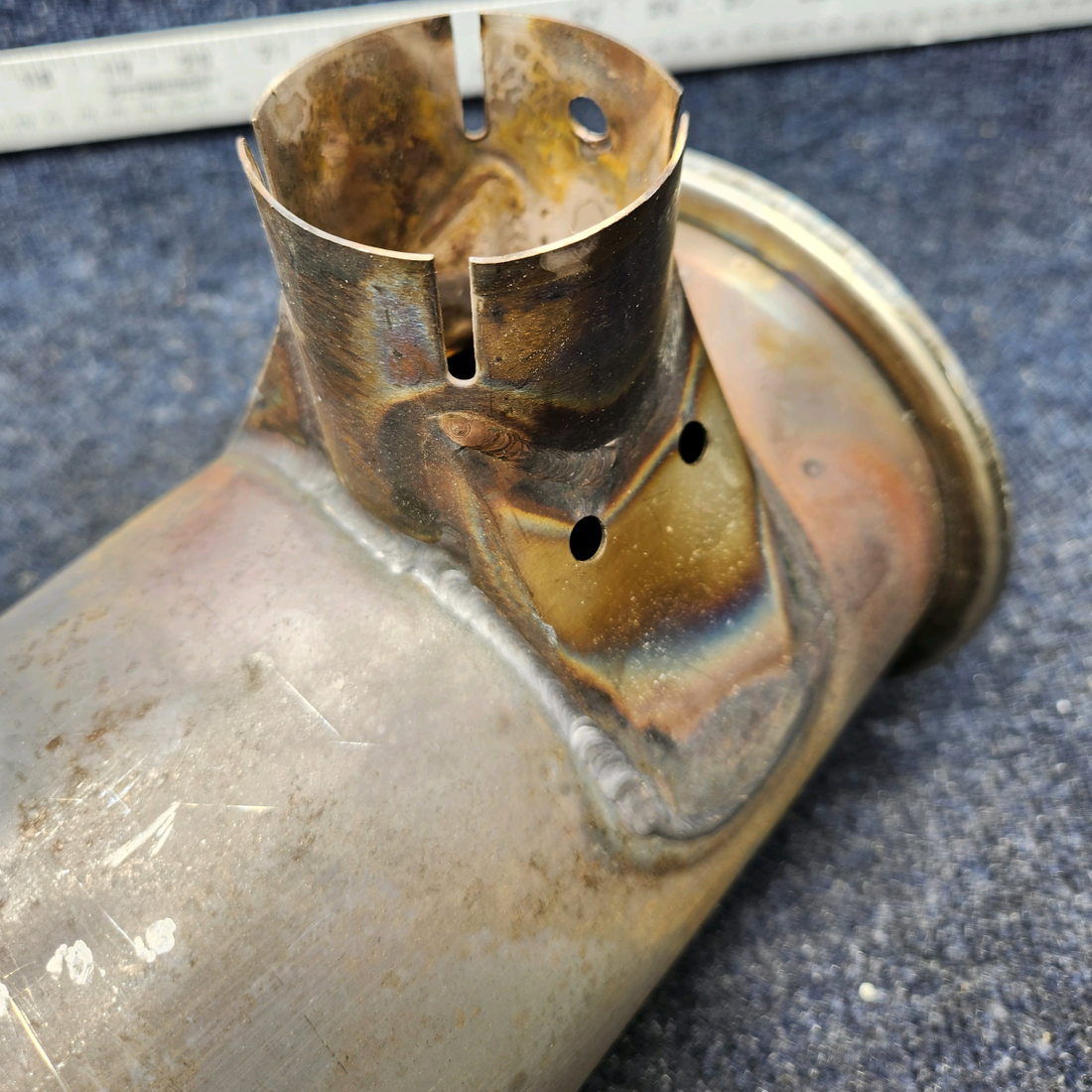 Used aircraft parts for sale, 99482-000 Lycoming  [part_model] PIPER PA28-140 LYCOMING O-320-E2AD MUFFLER ASSEMBLY