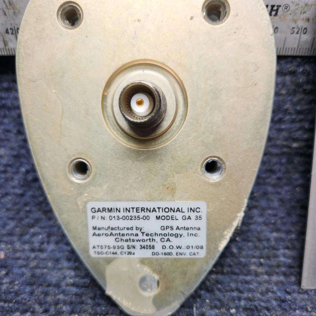 Used aircraft parts for sale, 0713026-4 CESSNA 172K PUSH PULL SWITCH ASSEMBLY "PRICE PER EACH"