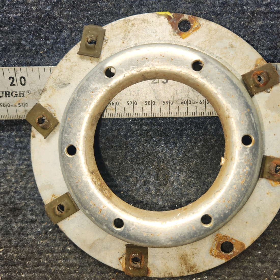 Used aircraft parts for sale, 0523529-1 cessna 150G Fuel Tank Adapter Assembly