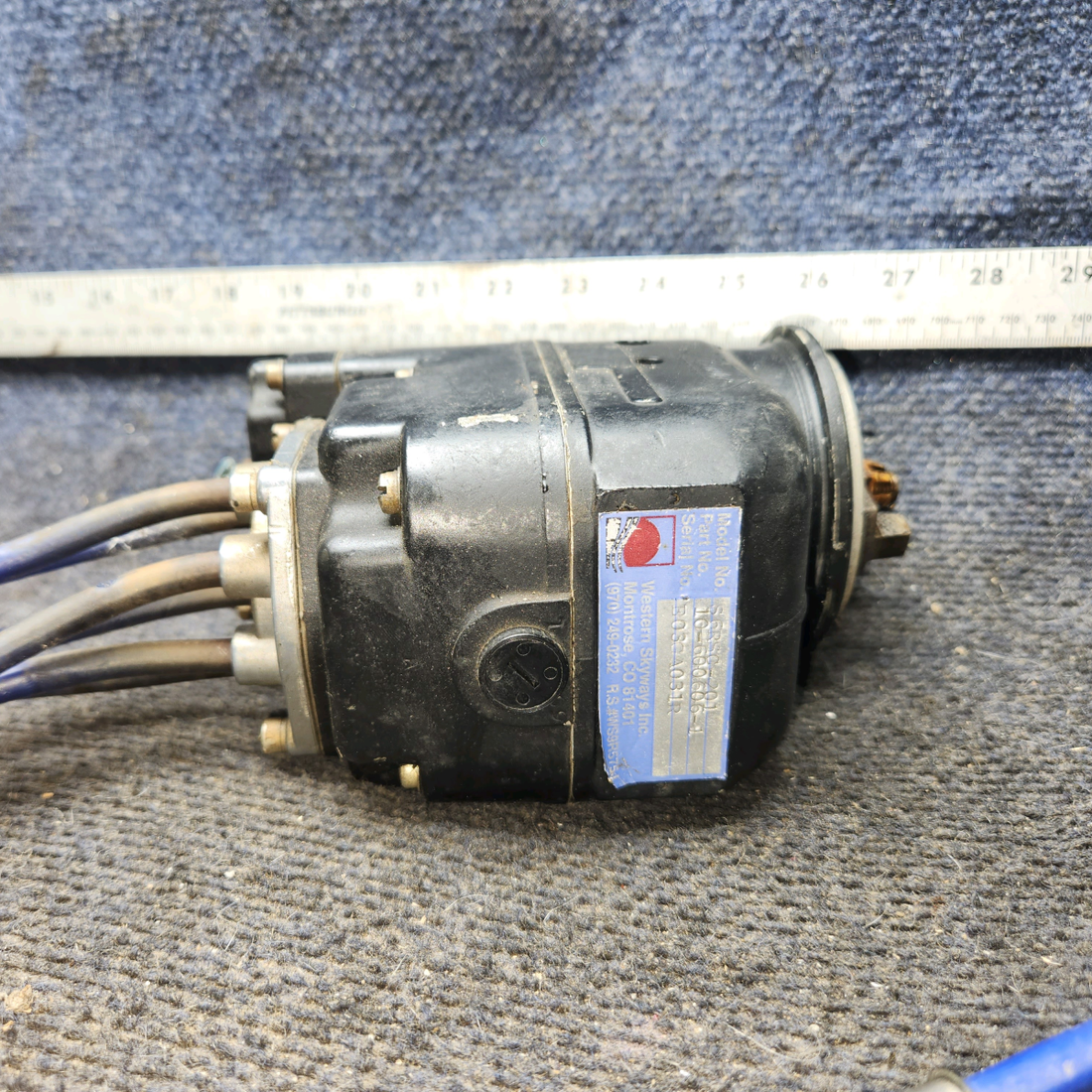 Used aircraft parts for sale, 10-600606-1 Bendix S6RSC-20 Cessna 182G Magneto