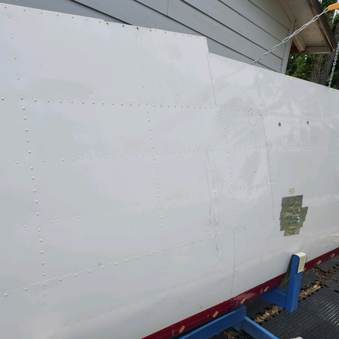 Used aircraft parts for sale, 0722182-4 Cessna year 1971 182P WING STRUCTURE LONG RANGE RH HORTON STOOL KIT INCLUDE LH HORTON STOOL KIT