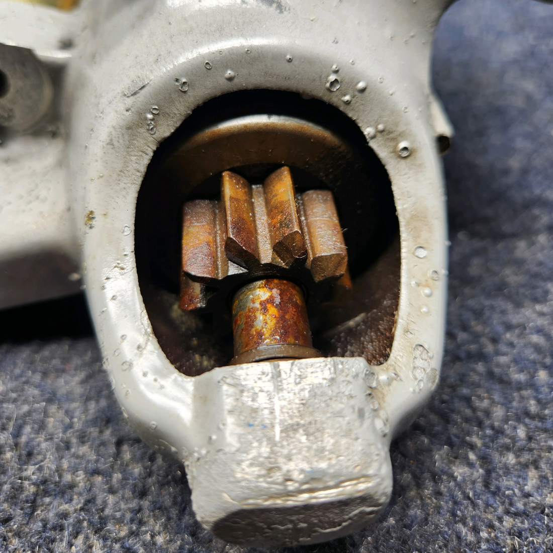 Used aircraft parts for sale, 22-12PM Sky-Tec  [part_model] PIPER PA28-140 SKY-TEC STARTER ASSEMBLY- LYCOMING