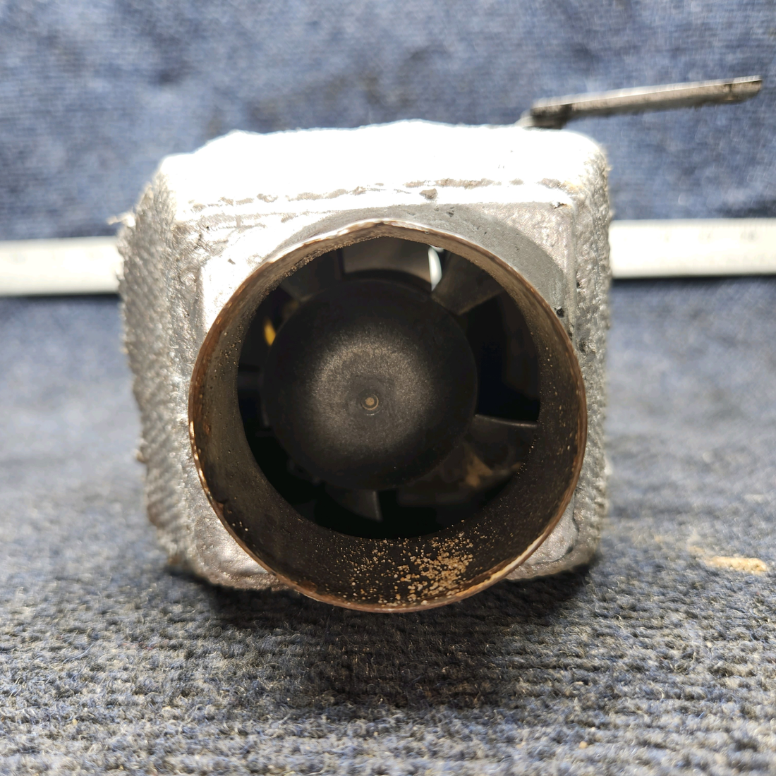 Used aircraft parts for sale, 22492-000 PIPER PA-24-250 Cabin Air Box Assembly LH or RH With 12 Volts Electric Fan