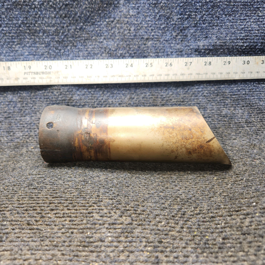 Used aircraft parts for sale, 0550176-54 Cessna 172E Tailpipe Assembly