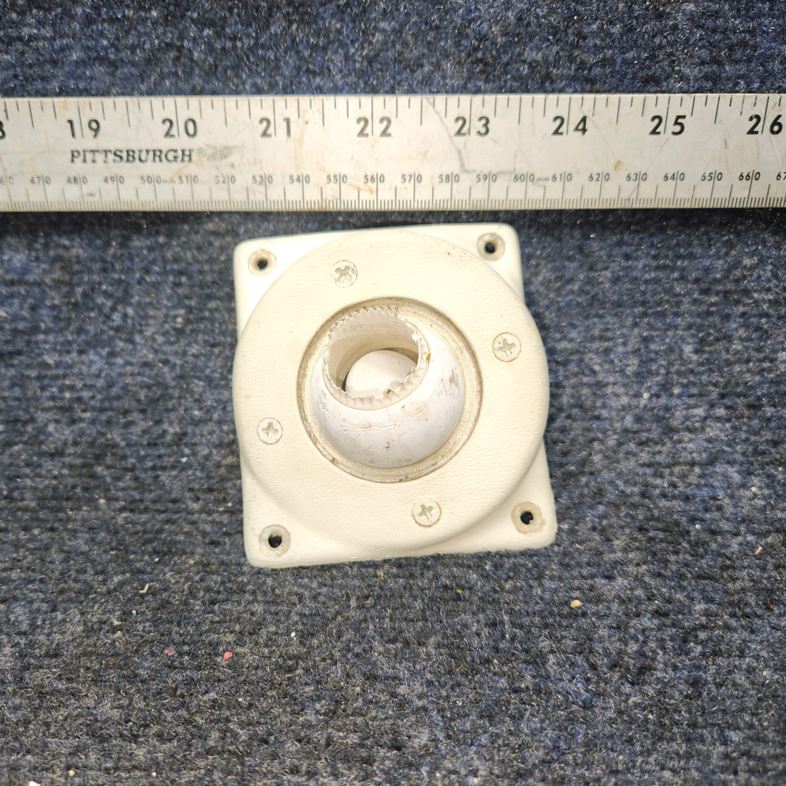 Used aircraft parts for sale, 169-554006-71 Beechcraft A24R Lower Outlet Plenum Assembly - PRICE PER EACH -  "SEE PHOTOS FOR DETAILS"