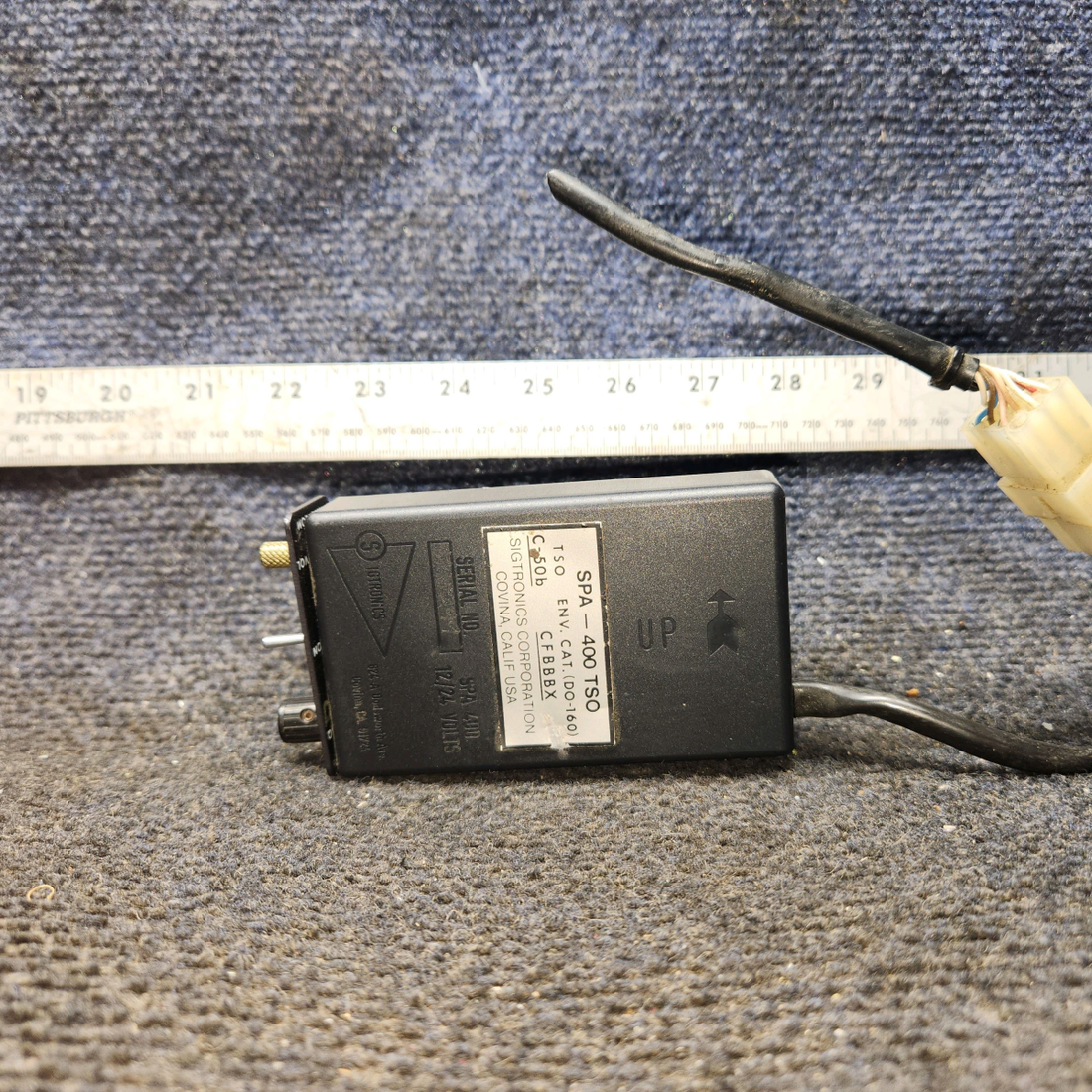 Used aircraft parts for sale, SPA-400 Sigtronics Beechcraft 35-33 Four-Place Intercom