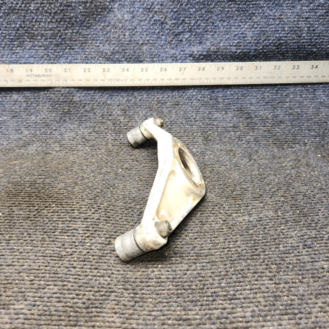 Used aircraft parts for sale, 44386-003 Piper PA32RT-300 Nose Wheel Steering Arm Assembly