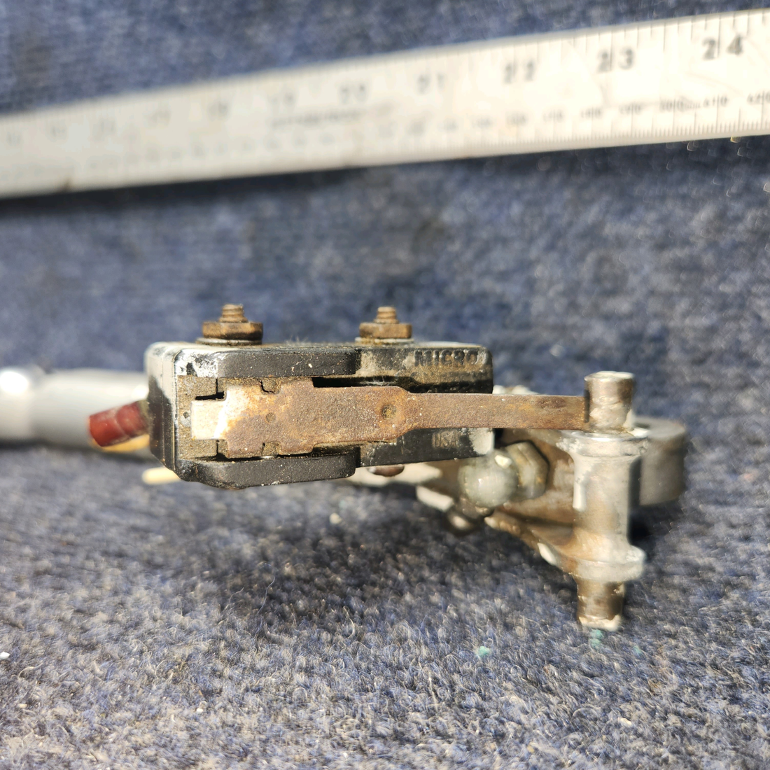 Used aircraft parts for sale, 67797-007 PIPER PA28RT-201 Main Gear Dowlock Truss Link Assy R.H