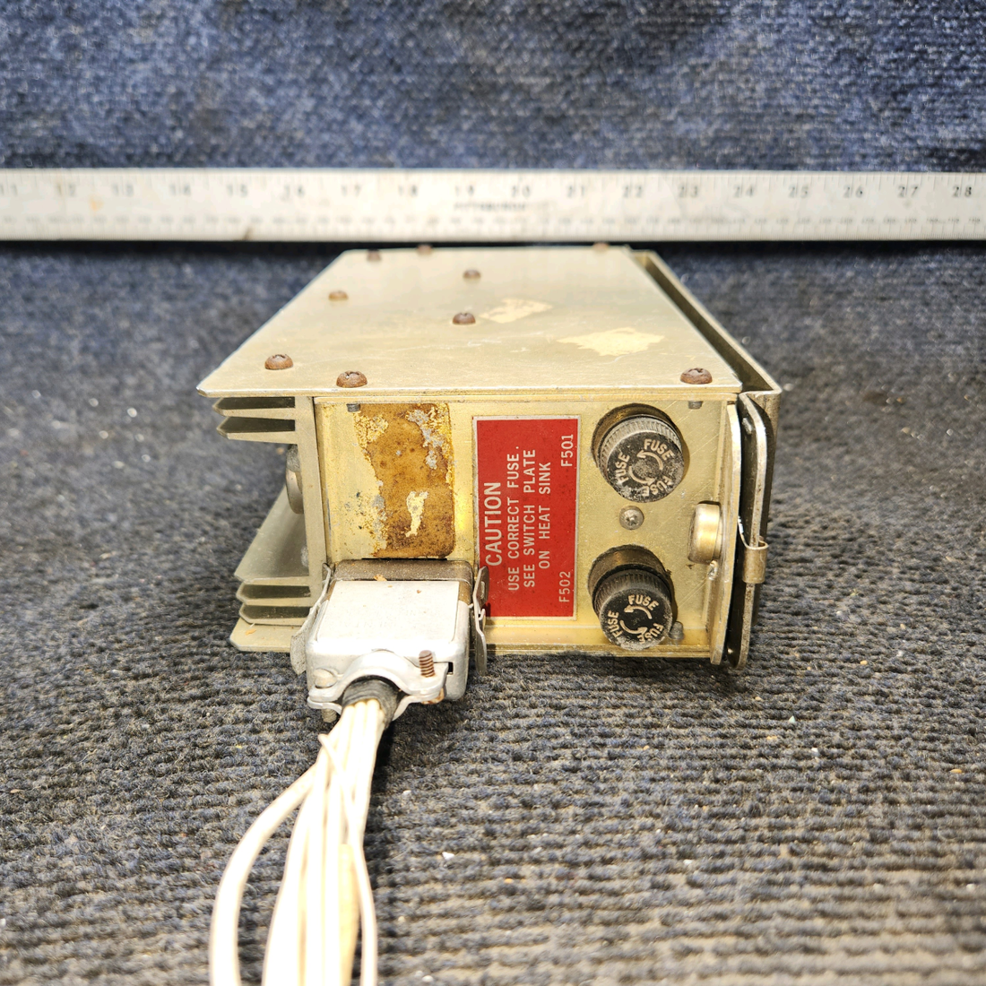 Used aircraft parts for sale, KS-505 King cessna 150G Radio Power Supply