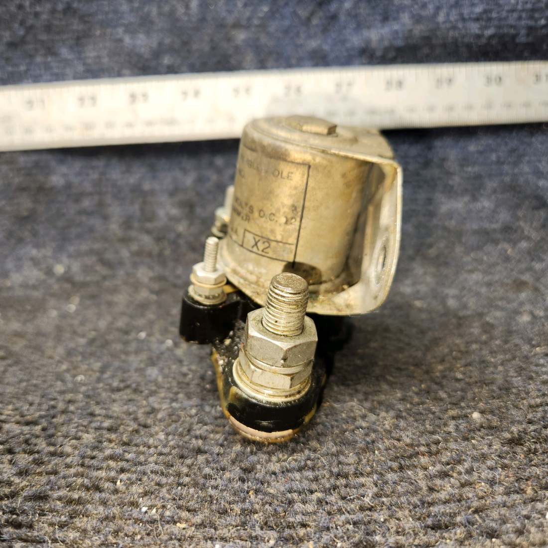 Used aircraft parts for sale, 6041H105A Cutler Hammer Piper PA32RT-300 Current Relay (12V)