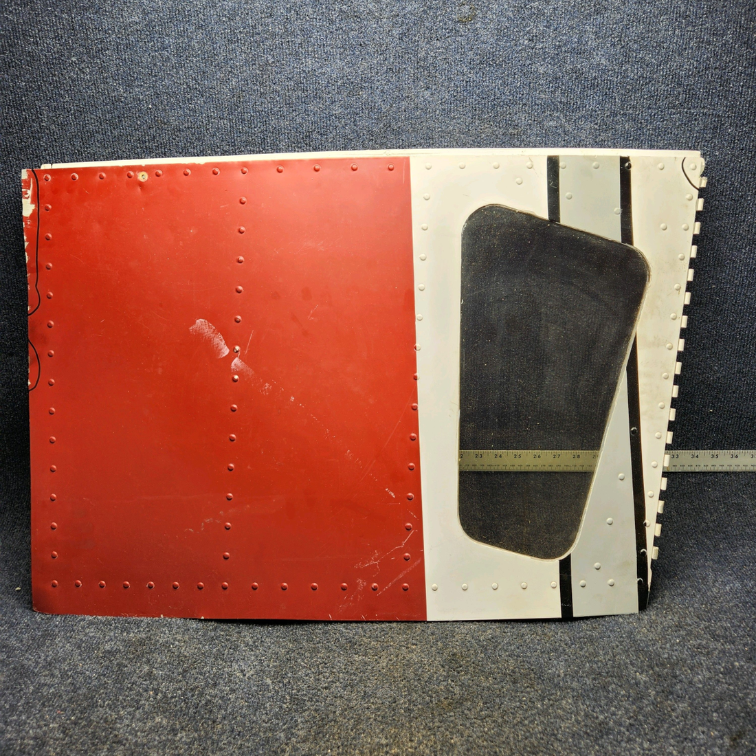 Used aircraft parts for sale, 69853-006 & 69853-806 Piper PA32RT-300 FORWARD BAGGAGE DOOR STRUCTURE ASSY PLEASE SEE PICS.
