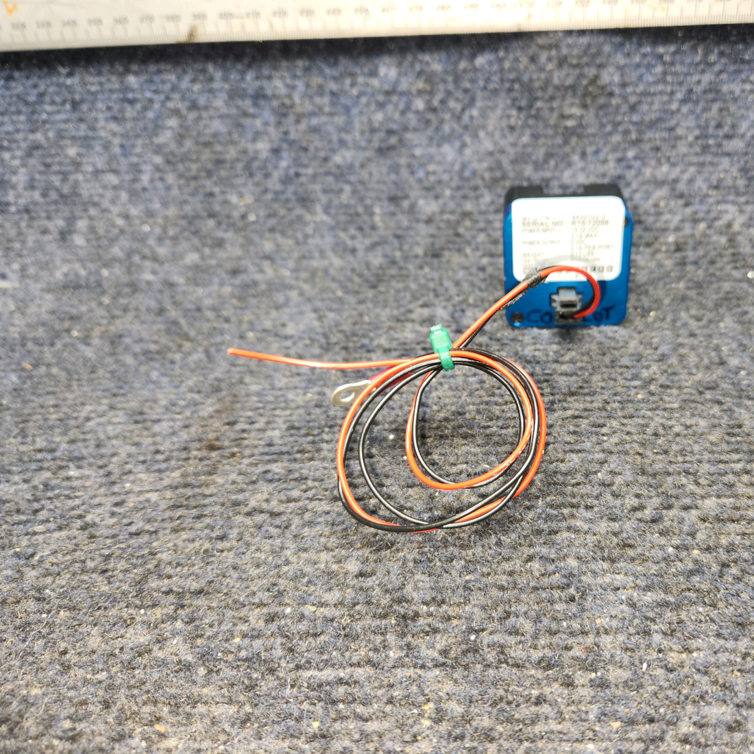 Used aircraft parts for sale, 6430102-3 Mid-Continent TA102 PIPER PA-24-250 Dual USB Charging Port w Mod (10-32V, 2.1A)