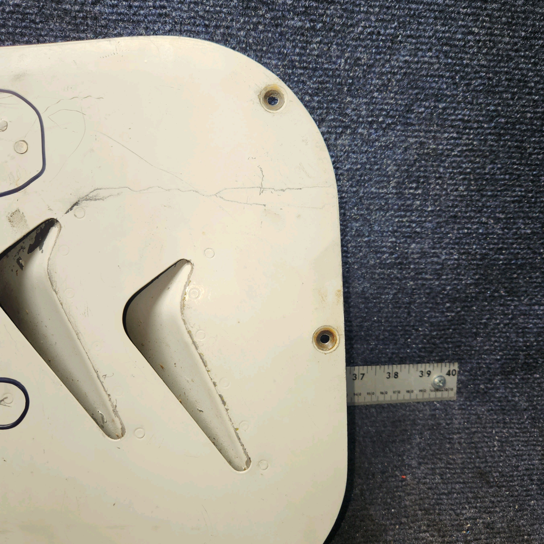 Used aircraft parts for sale, 35-410020-15 Beechcraft 35-33 Lower Cowl Door – RH