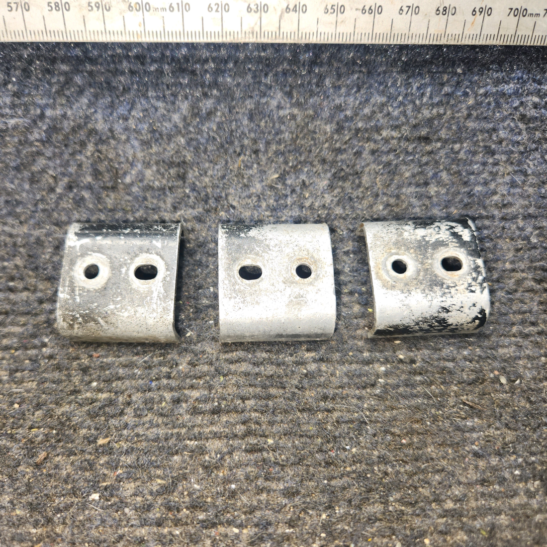 Used aircraft parts for sale, 62654-000 piper PA-28-181 Seat Track Stop – Set of 3