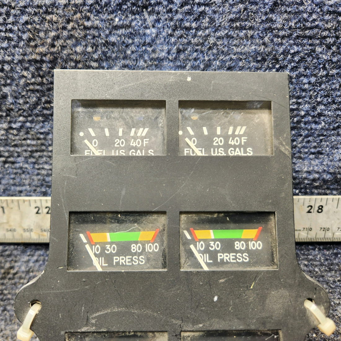 Used aircraft parts for sale, 548-584 Rochester Gauges Piper PA34-220T Intrument Gauge Cluster (12V)