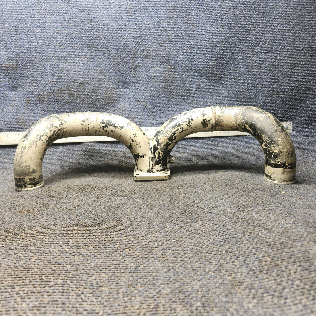Used aircraft parts for sale, 627306 Continental GO-300 Cessna C175 Intake Manifold Riser Assembly