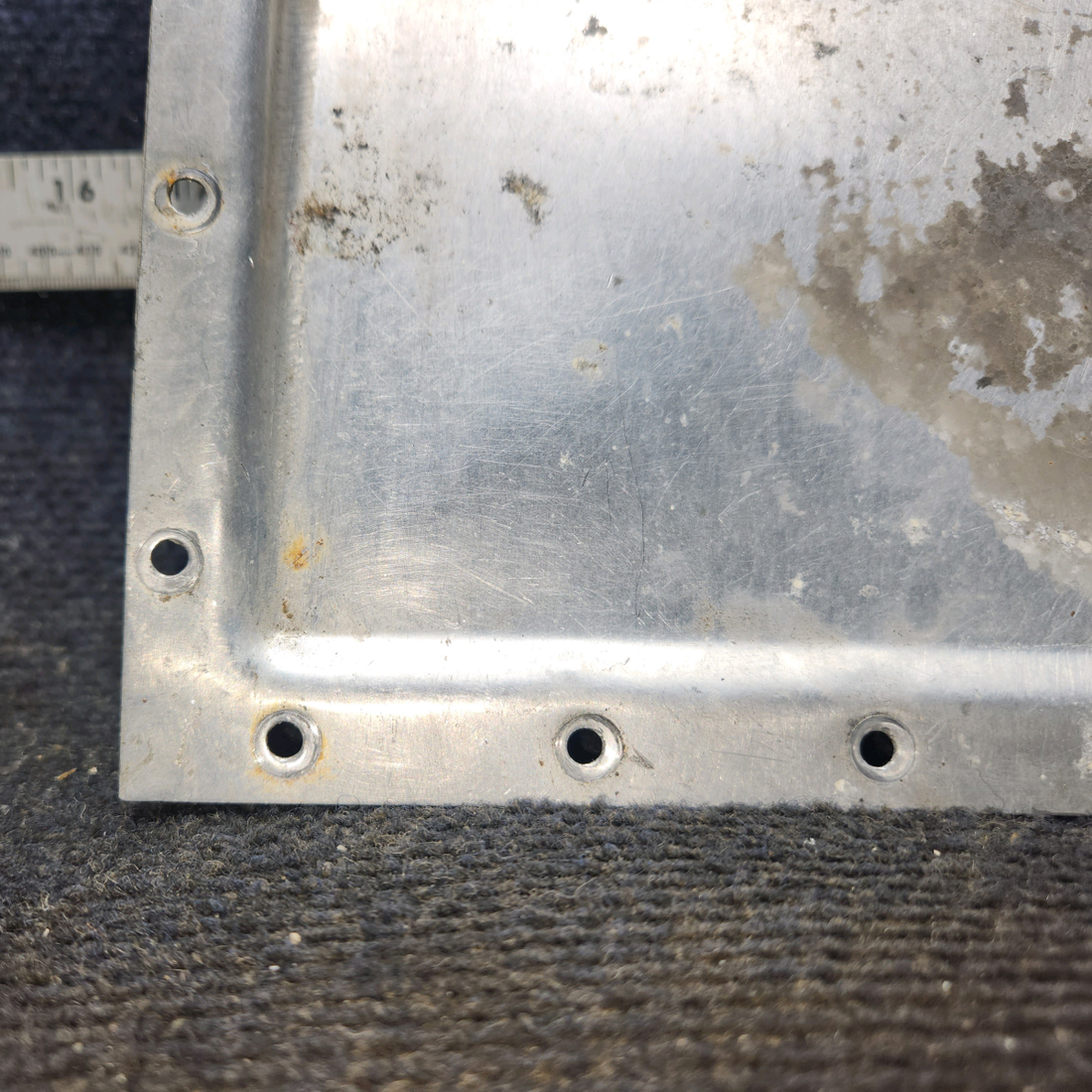 Used aircraft parts for sale, 0413429-1 cessna 150G Front Floorboard Foot Pan – LH