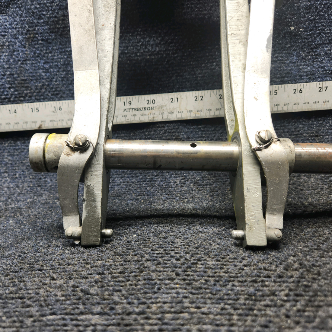 Used aircraft parts for sale, 95-524018-604 BEECHCRAFT 95-55B Pilot’s Side Rudder Pedal Assembly