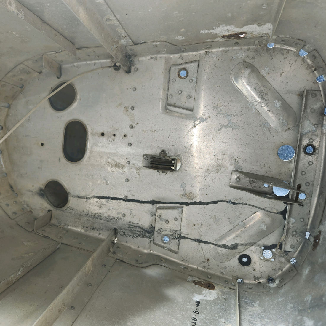 Used aircraft parts for sale, 0512008-2 Cessna 172F Fuselage Tailcone Assy