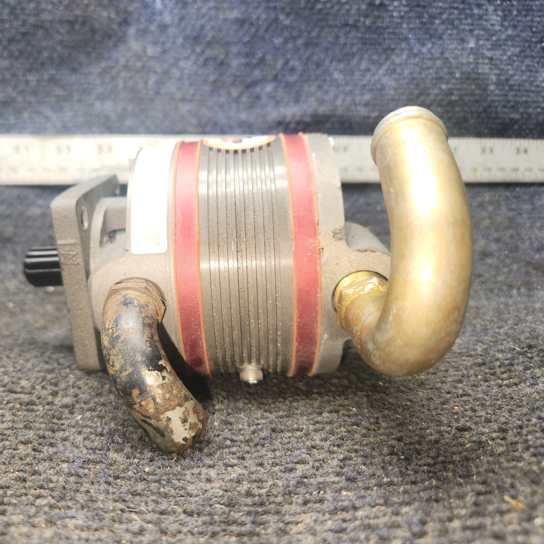 Used aircraft parts for sale, RAP215CC Lycoming Piper PA-28-140 Dry Air Pump