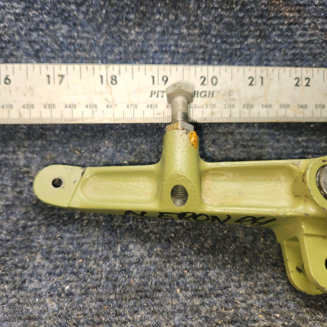 Used aircraft parts for sale, 35-521158-8 BEECHCRAFT 95-55B Aliron Belkcrank Assy RH