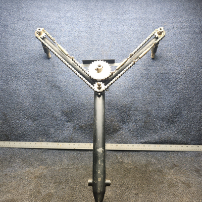 Used aircraft parts for sale, 0413368-1 cessna 150G Control “Y” Yoke Weld Assy with Chains and Gears