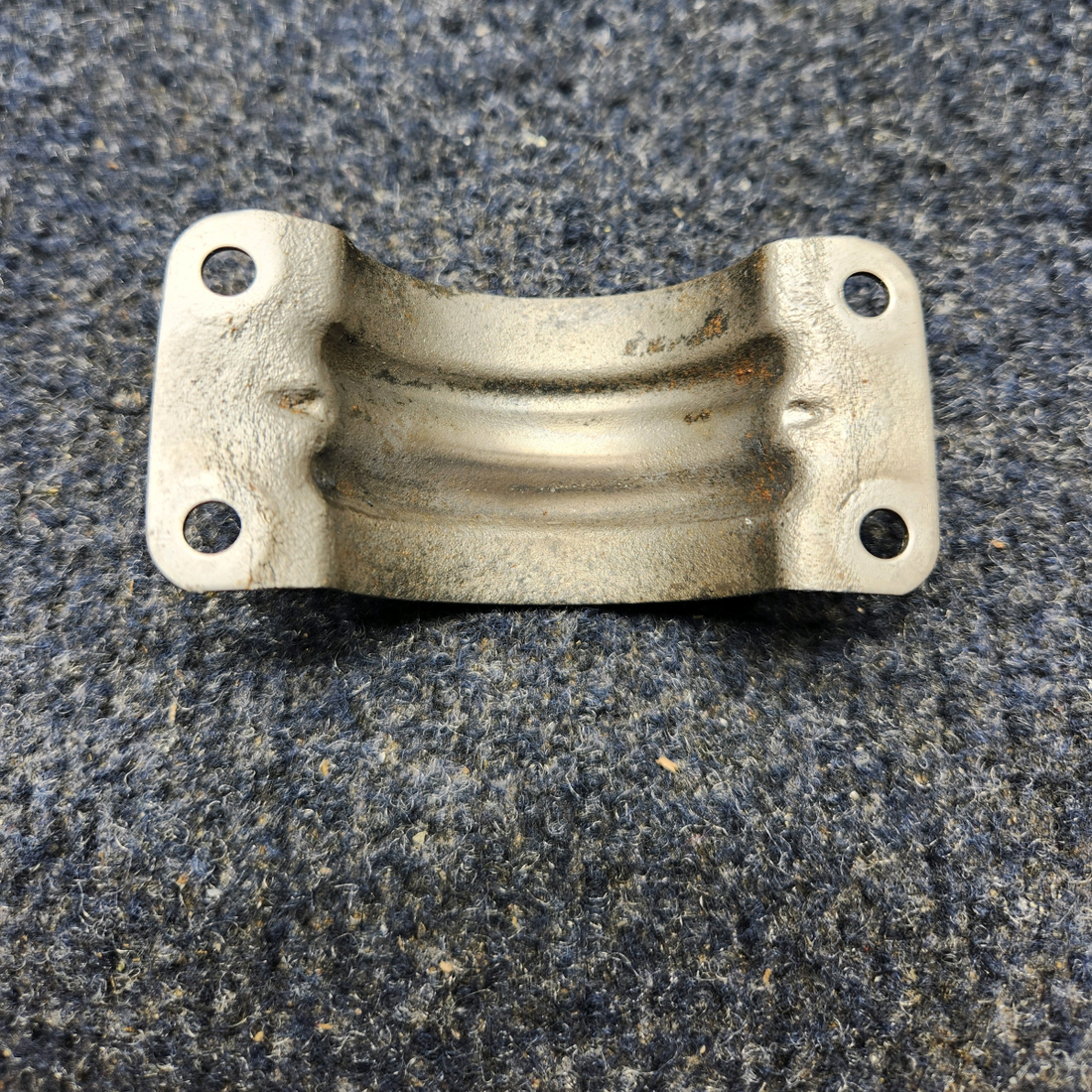 Used aircraft parts for sale, 0750161-25 Texas Several EXHAUST RISER CLAMP HALF 1.75 PRICE PER EACH