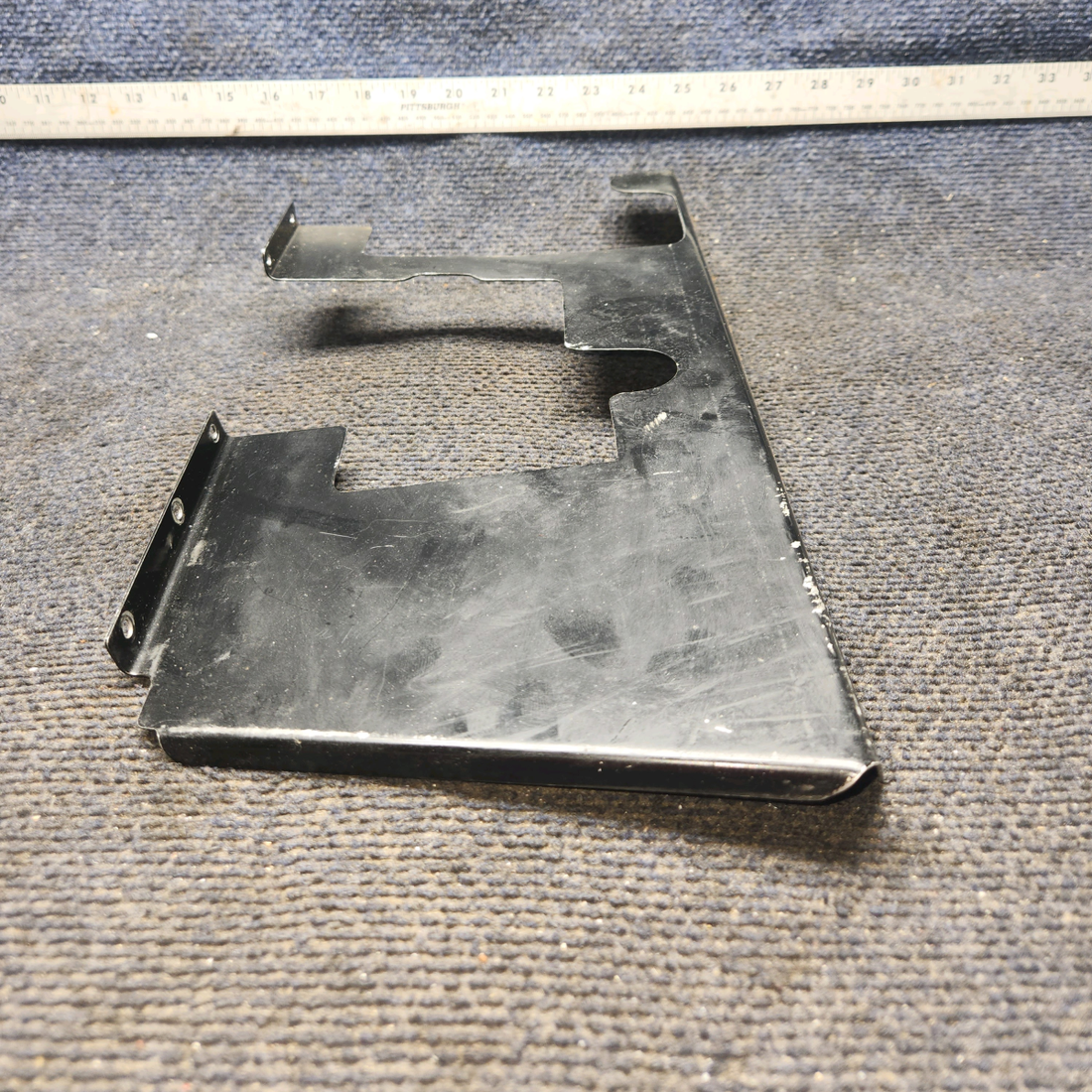 Used aircraft parts for sale, 0513057-1 Cessna 172E Rudder Bar Shield LH