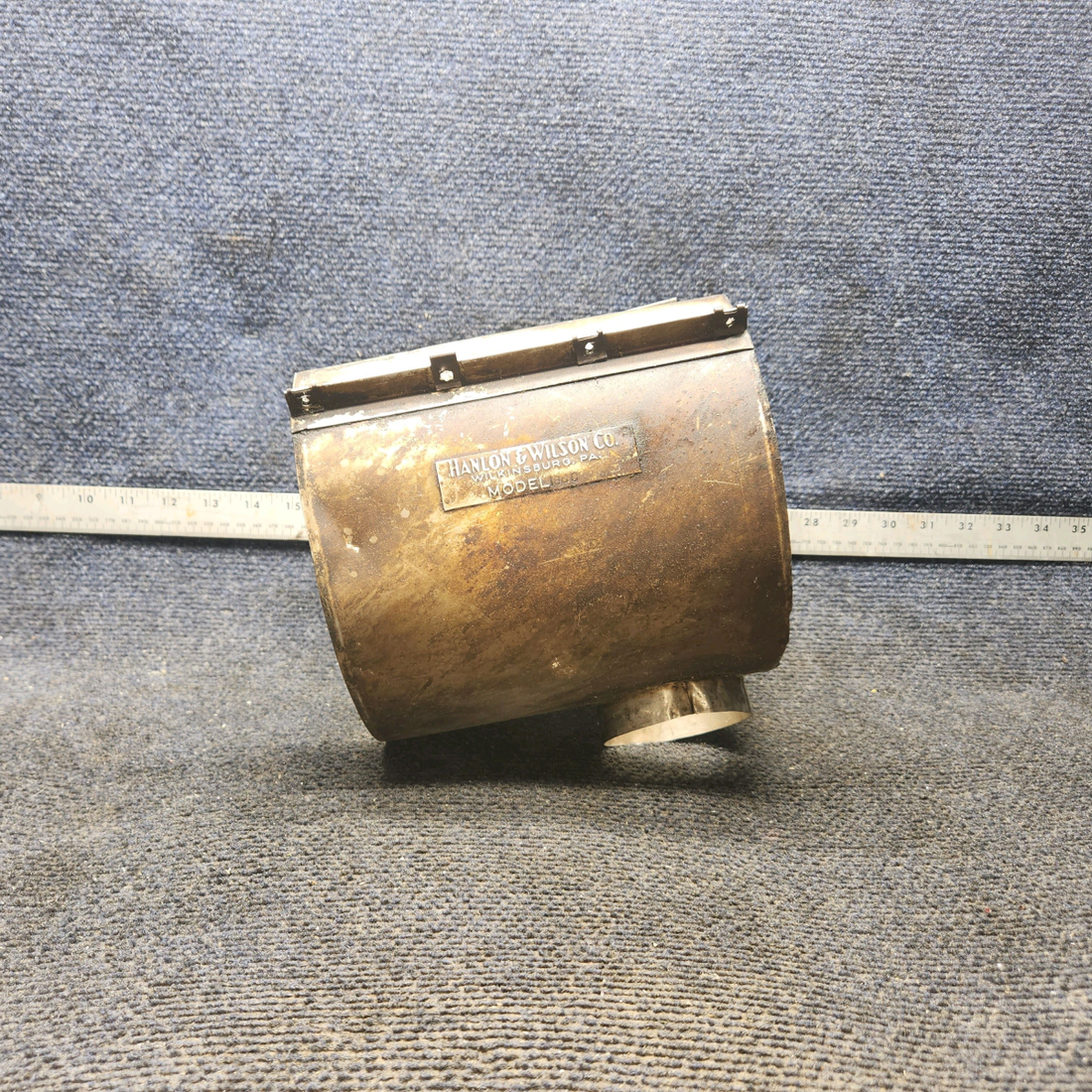 Used aircraft parts for sale, 35-950129-1 BEECHCRAFT F35 Exhaust Shroud Assembly
