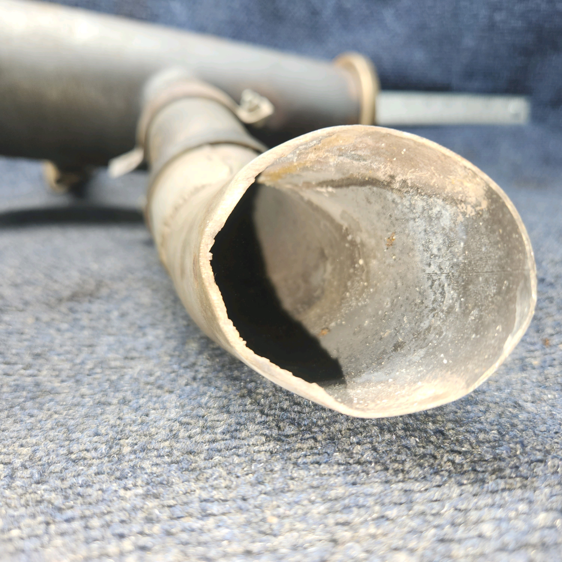 Used aircraft parts for sale, 0450400-3 Continental O-200 Cessna C-150J Muffler Assy with Pipe - LH