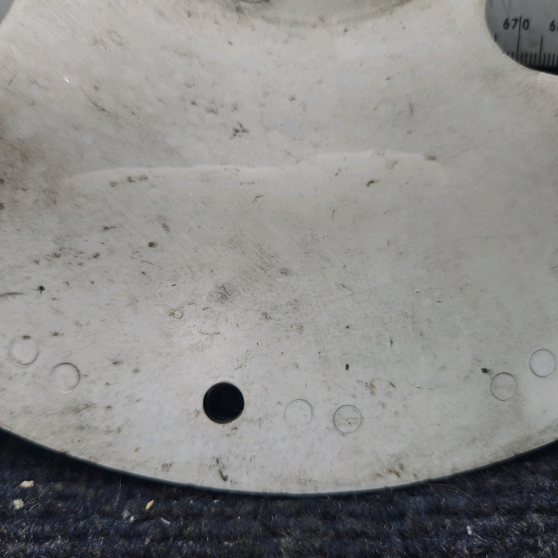 Used aircraft parts for sale, 63370-004 Piper PA28-140 Main Gear Wheel Fairing Bracket Assembly RH