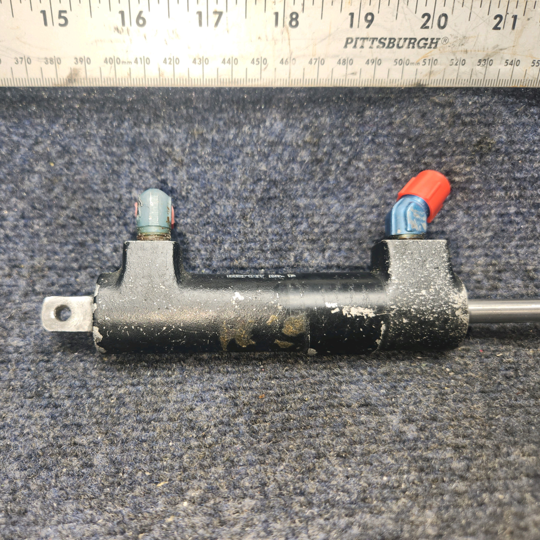 Used aircraft parts for sale, 96-380034-5 Beechcraft A24R Master Brake Cylinder