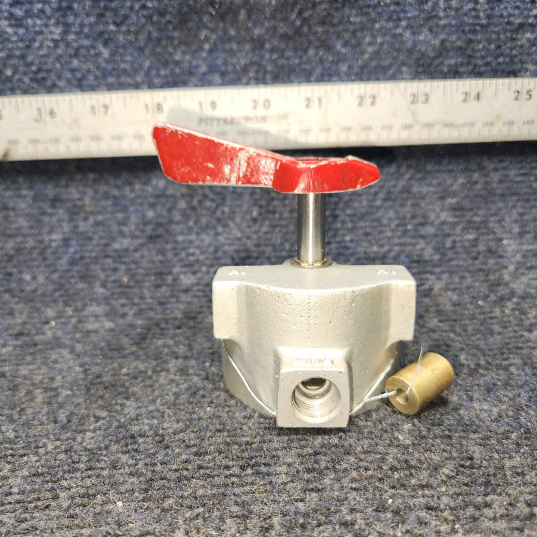 Used aircraft parts for sale, 169-380086-1 Beechcraft A24R Fuel Selector Valve