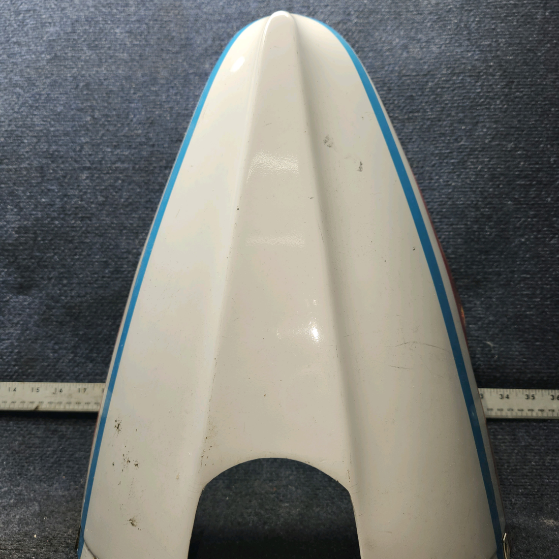 Used aircraft parts for sale, 66822-008 PIPER PA28-140 Fairing Upper/ Tail Cone