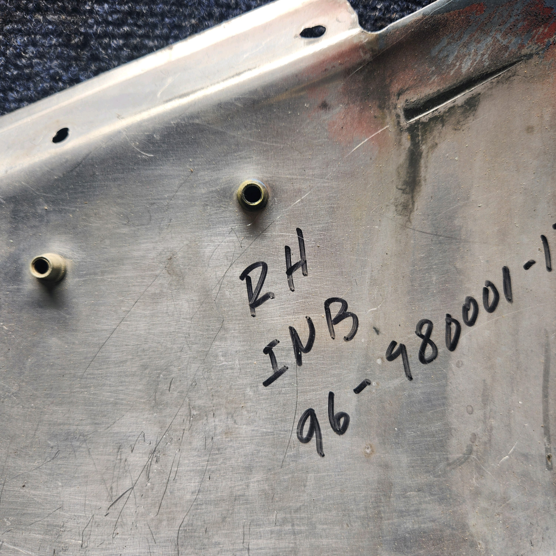 Used aircraft parts for sale, 96‑980001‑17 BEECHCRAFT 95-55B Skin Nacelle INBD - RH