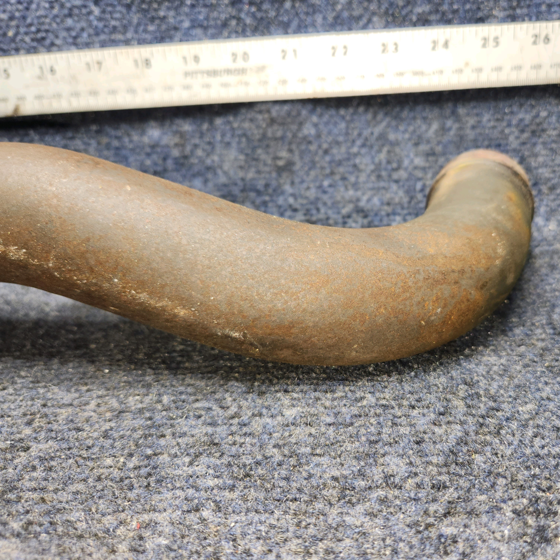 Used aircraft parts for sale, 1754009-1 CESSNA 172K FORWARD EXHAUST RISER LH