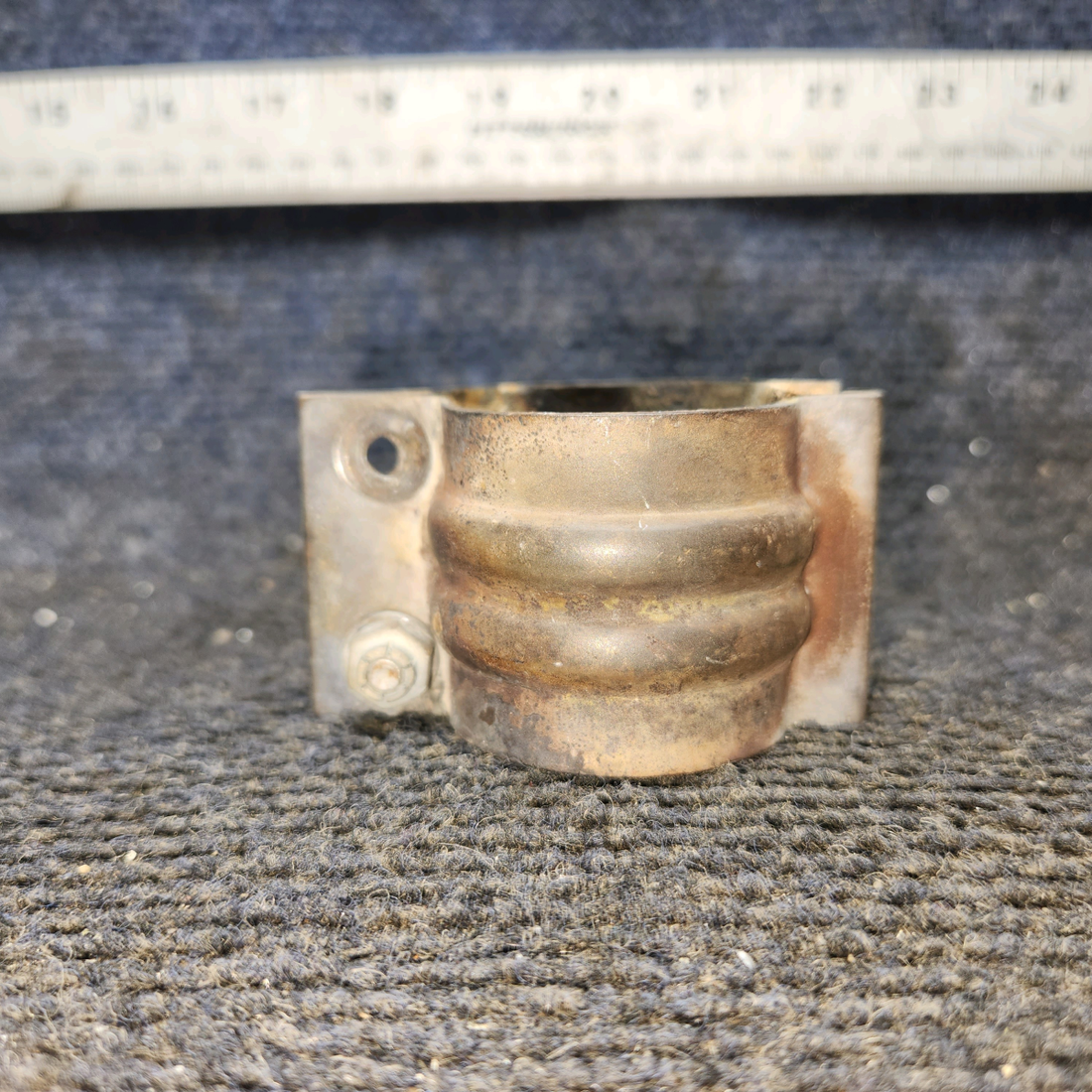 Used aircraft parts for sale, 0550176-50 Cessna 172E Exhaust Clamp Assy